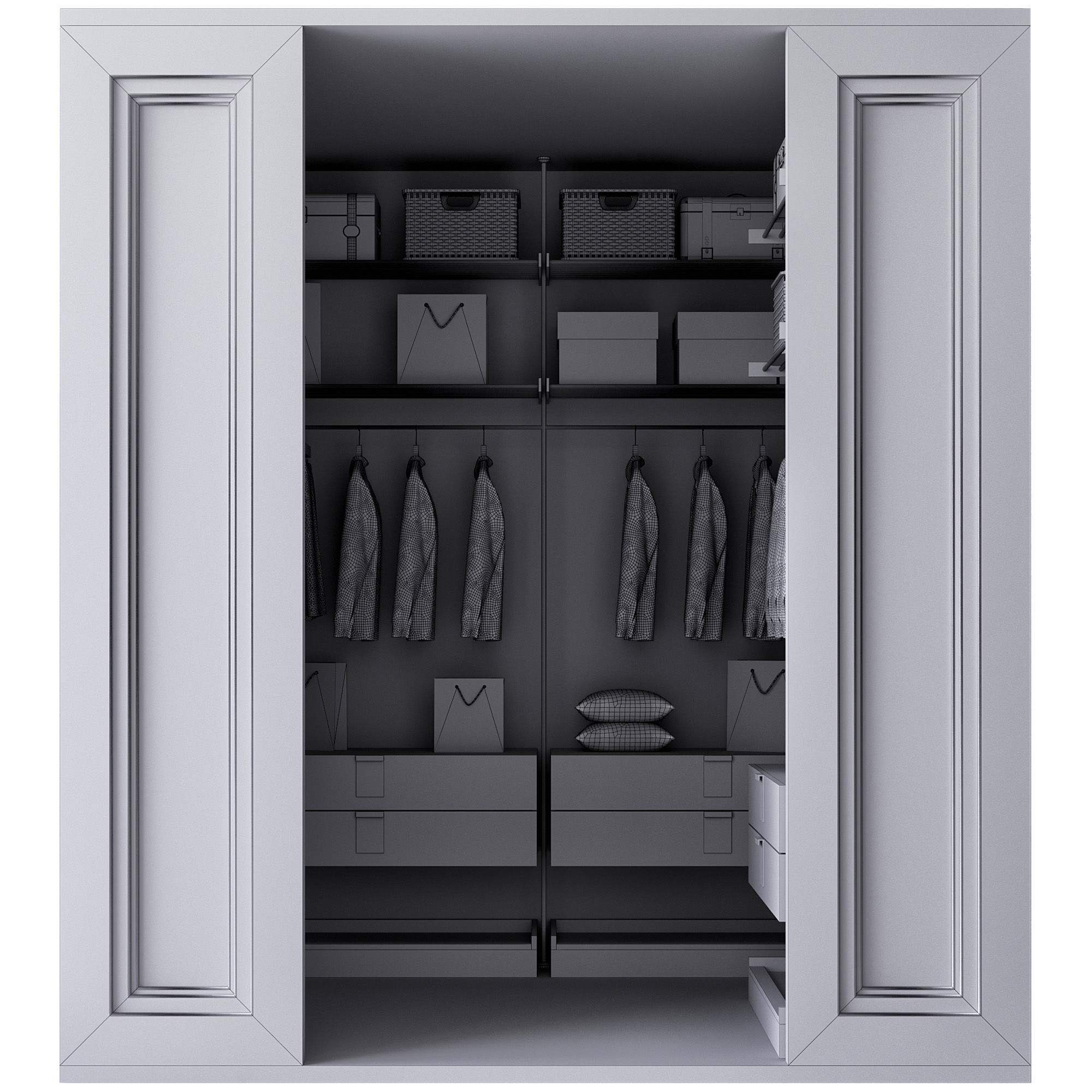 WARDROBE NO64 A 3D model_10