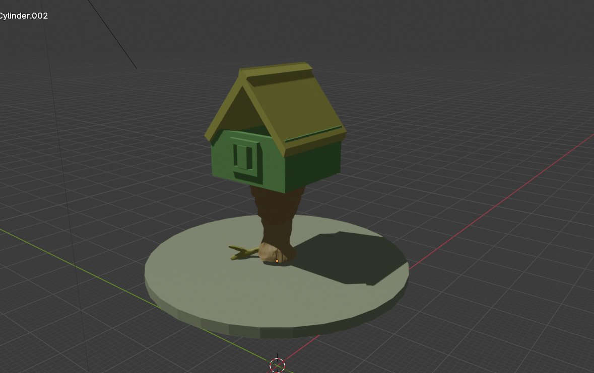 Tree home for all your needs 3d model 3D print model_3