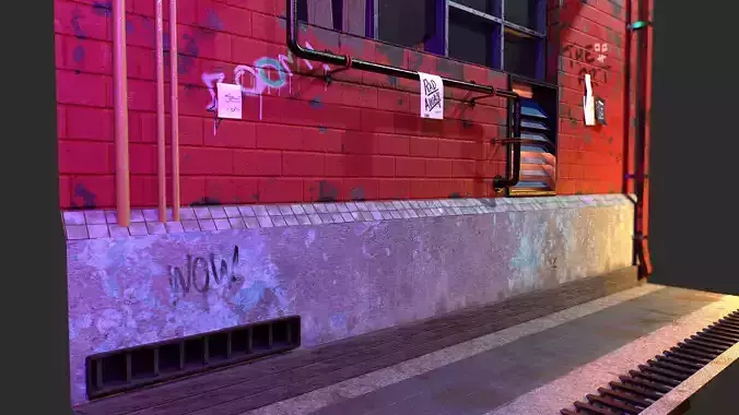 BrickVent Utility Wall