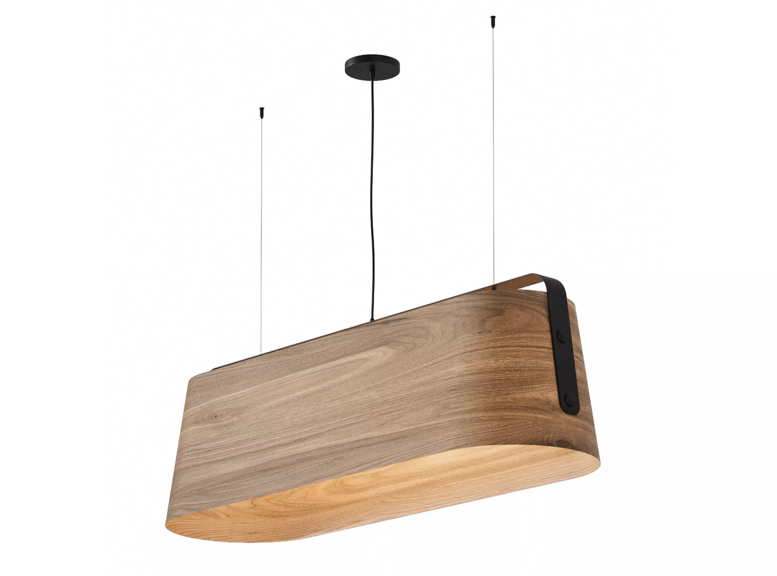 Long hanging chandelier Faro Barcelona STOOD 5L 3D model_0