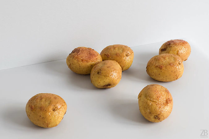 Potato 3D model