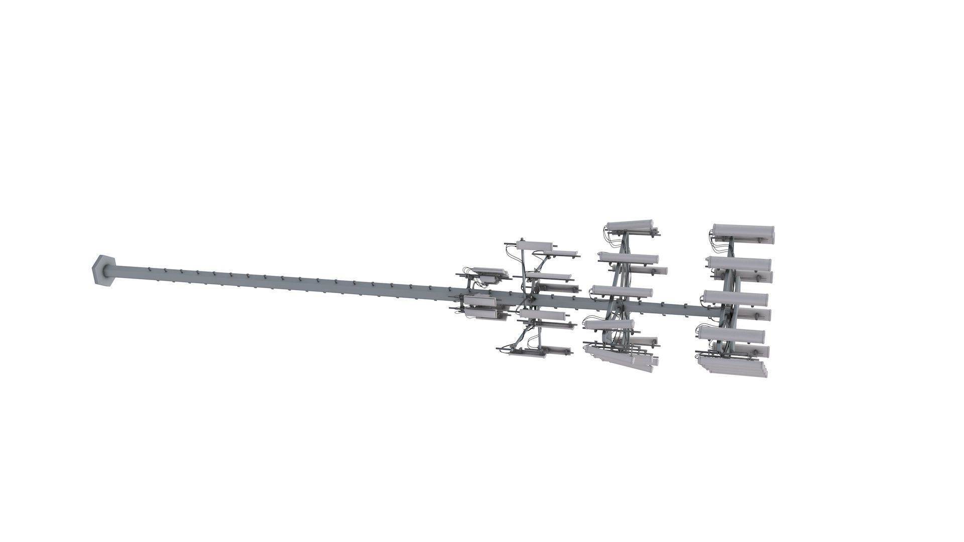 Cell Phone Tower 3D model_4