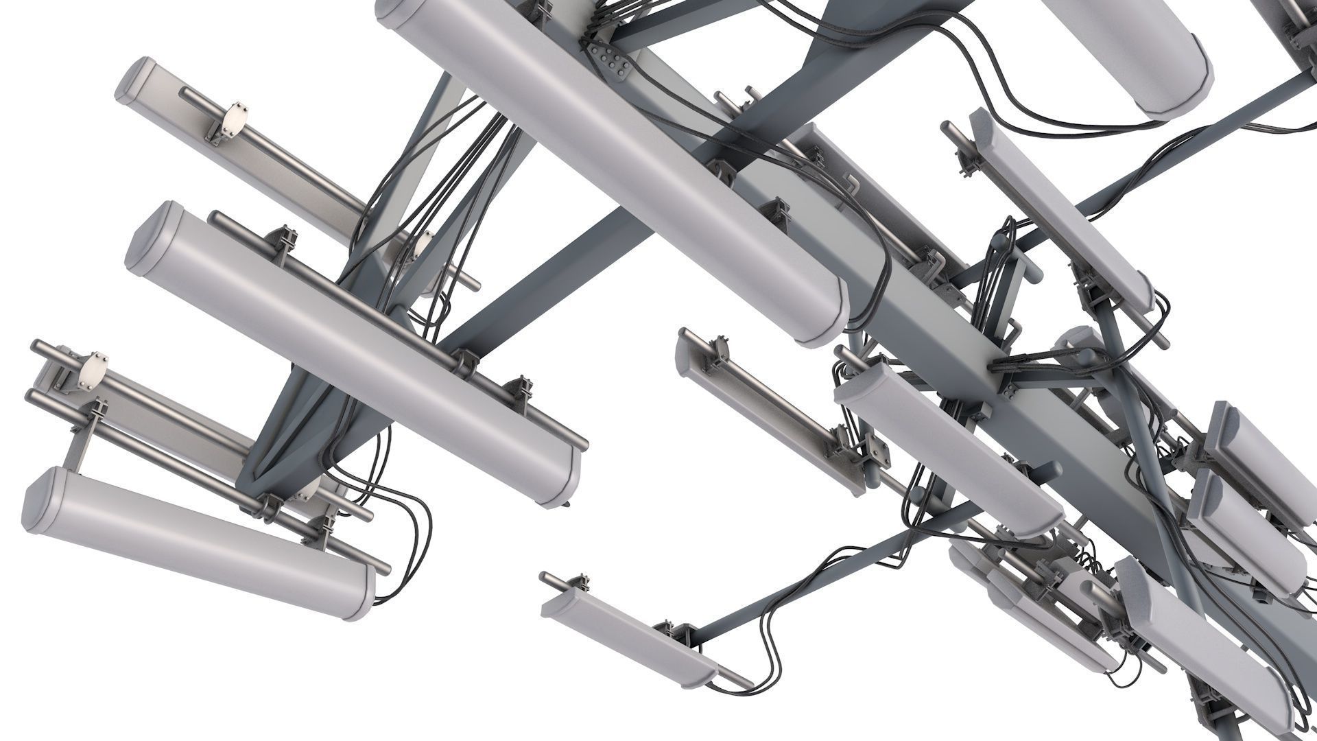 Cell Phone Tower 3D model_2