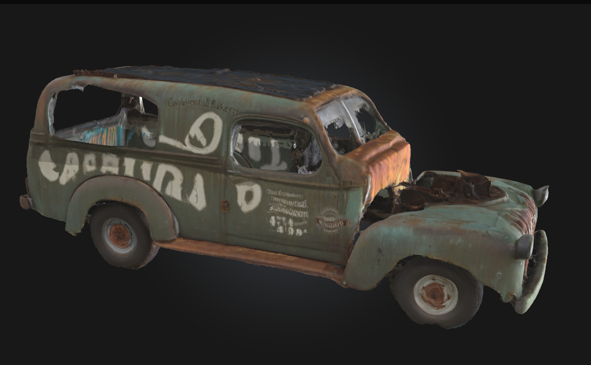 Rusty Bakers Delivery A Crumbling Slice of History 3D model_1