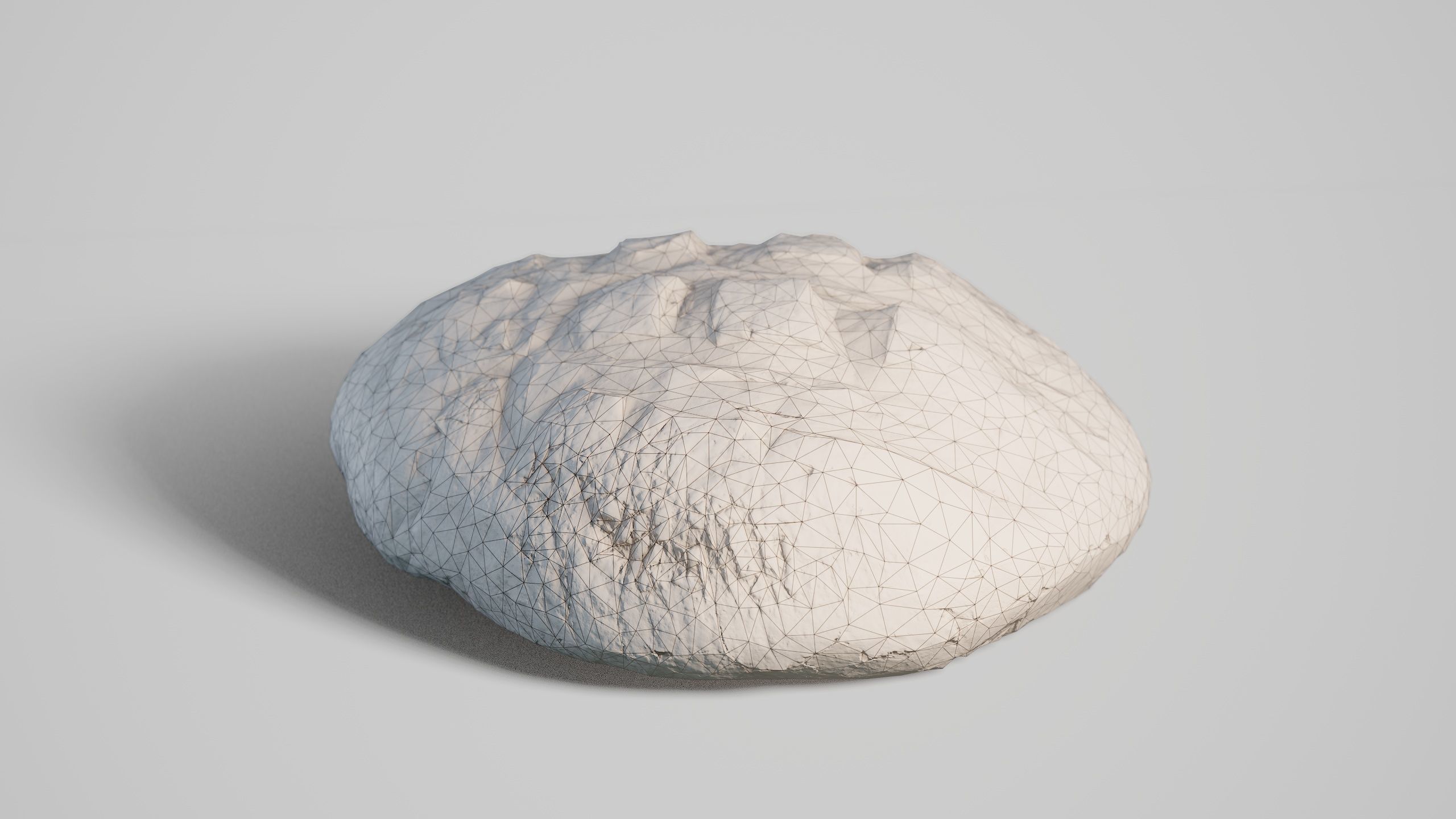 Low -Poly Bread Game ready model 5K triangles 4K PBR textures UE Low-poly 3D model_8