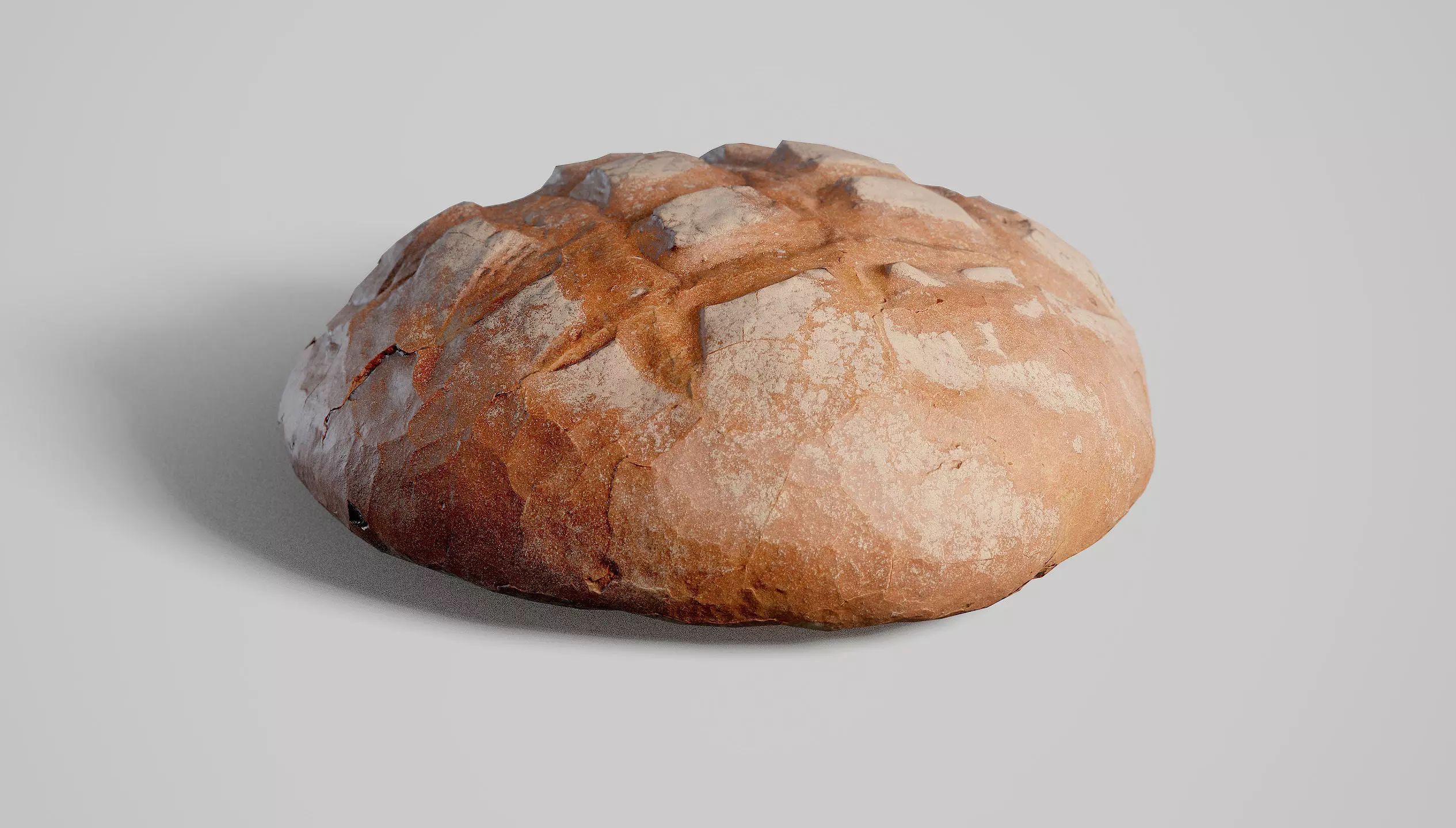 Low -Poly Bread Game ready model 5K triangles 4K PBR textures UE Low-poly 3D model_0
