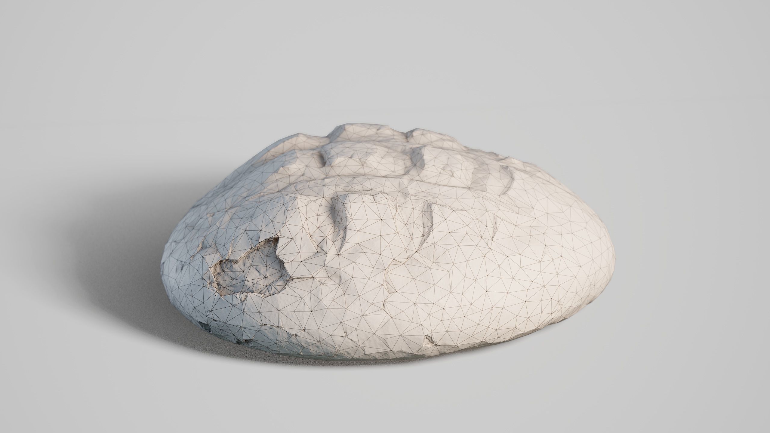 Low -Poly Bread Game ready model 5K triangles 4K PBR textures UE Low-poly 3D model_6
