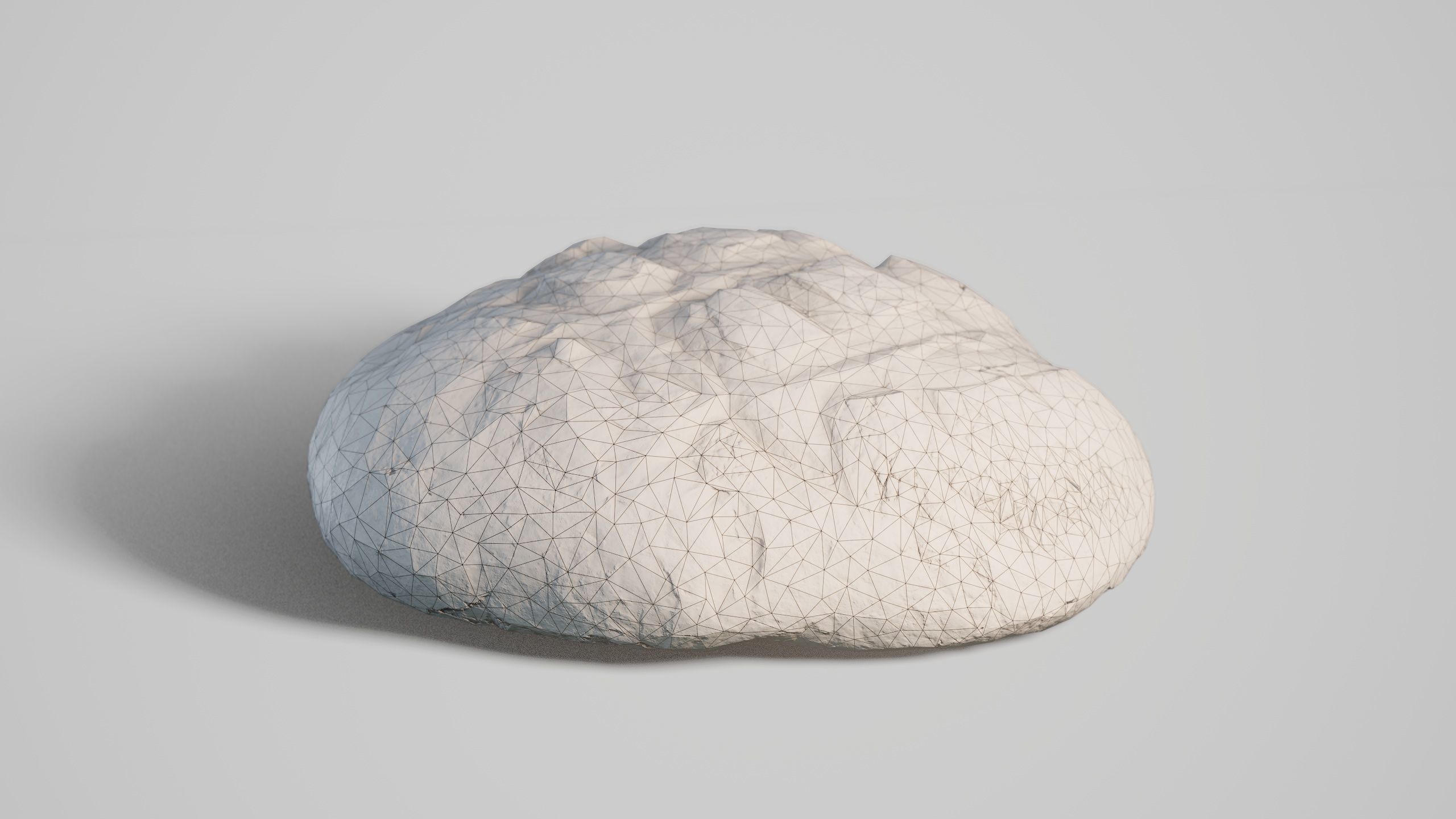 Low -Poly Bread Game ready model 5K triangles 4K PBR textures UE Low-poly 3D model_7