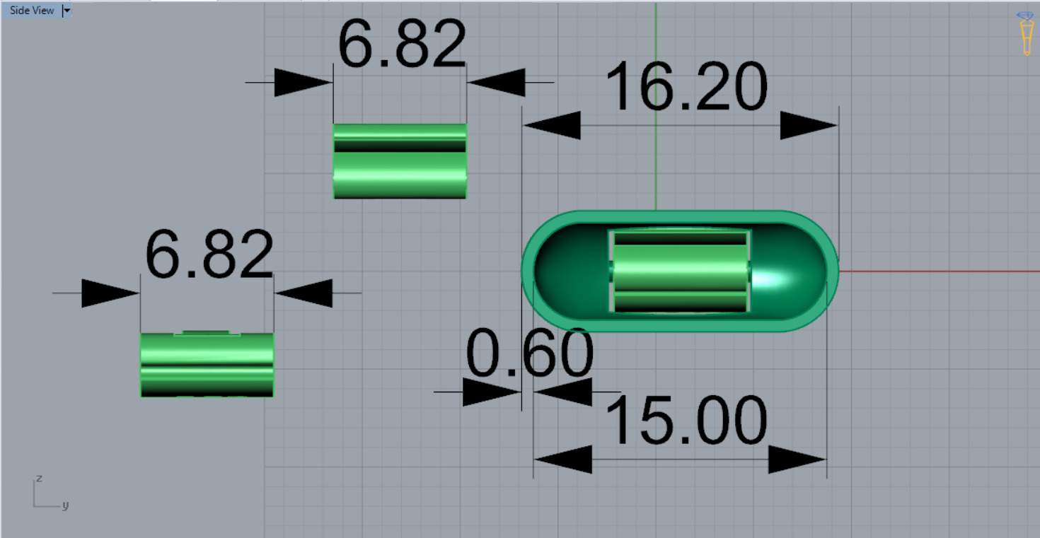 Two-tone gold box bracelet lock model gl0010 3D print model_12