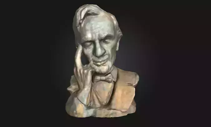 Thoughtful Statue  The Silence of Stone