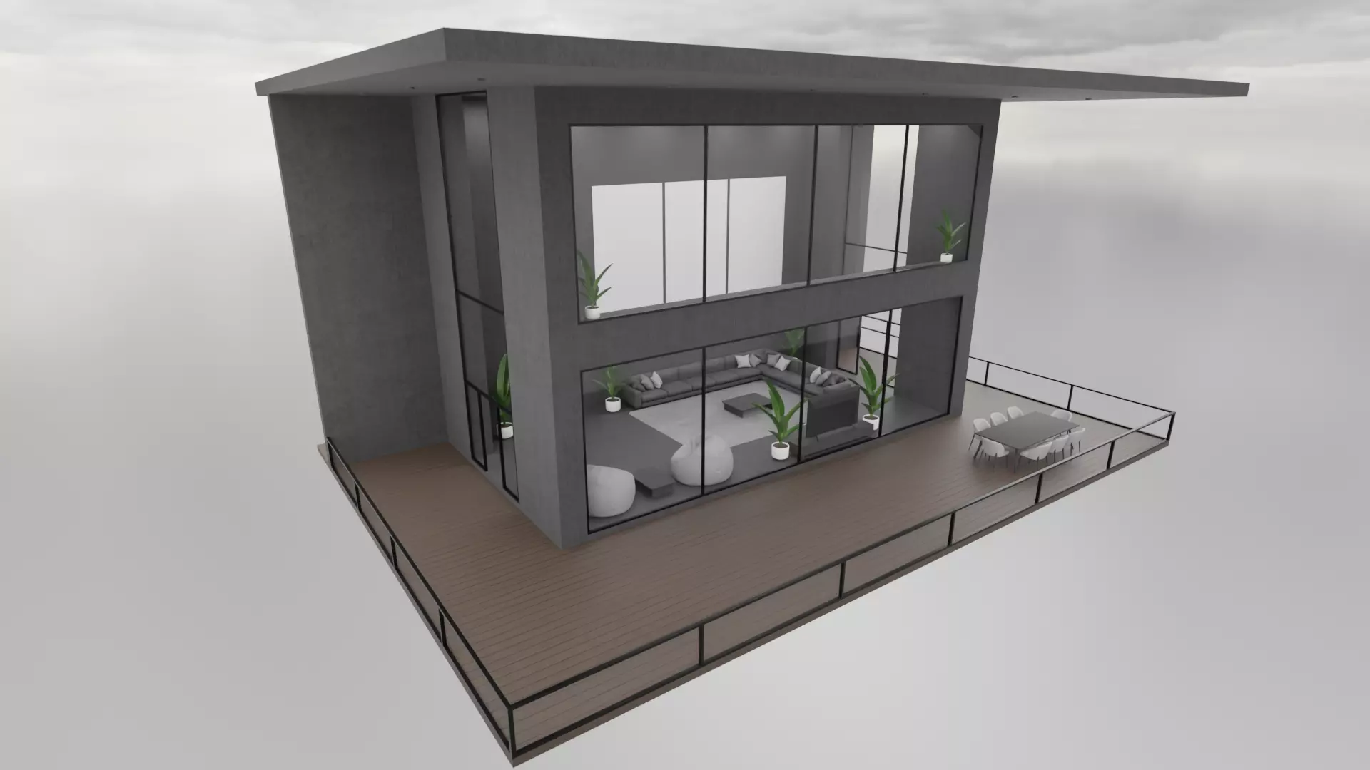 Meta Homes - 09 - Baked Low-poly 3D model_8