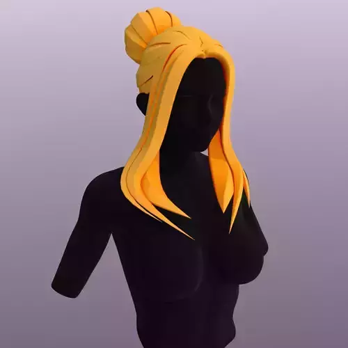 Stylized Hair 06