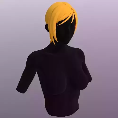 Stylized Hair 07