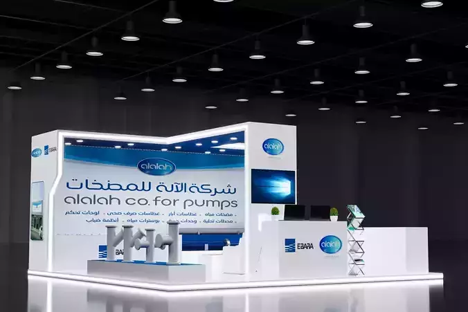 booth 6x6  3D model