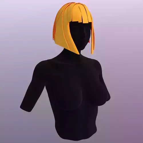  Stylized Hair 09