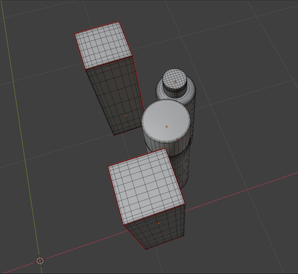 Toner Cleansing Water Bottle 3D Models Cosmetic Packaging Low-poly 3D model_7