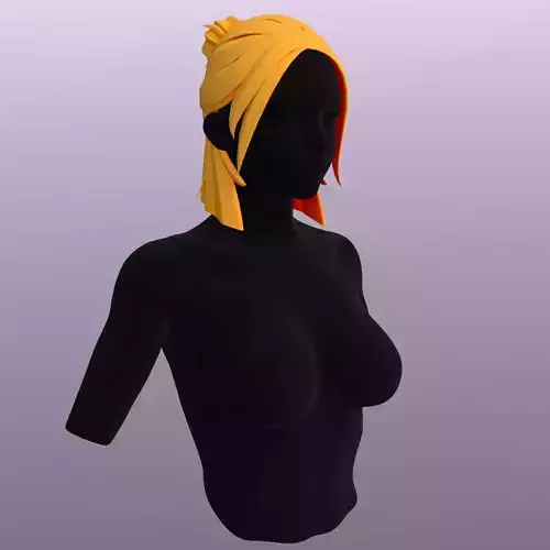  Stylized Hair 011
