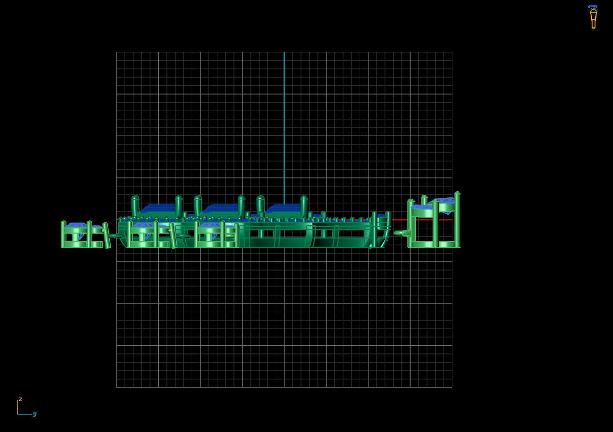 Triangle pendant 3D print model_10