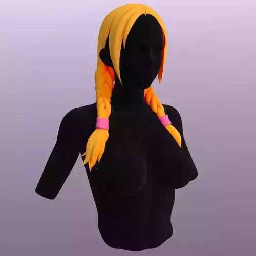 Stylized Hair 12