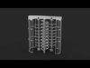 Turnstile gate 3D model_1
