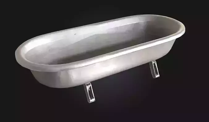 Antique Bathtub  Vintage Sanitary Elegance