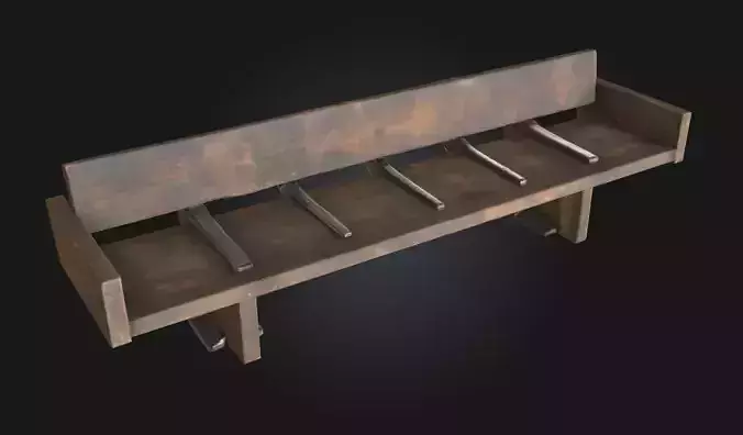 Wooden Bench  Timeless Rustic Seating