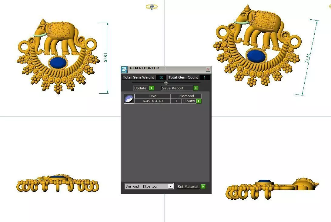 FASION PENDANT  3D model_2