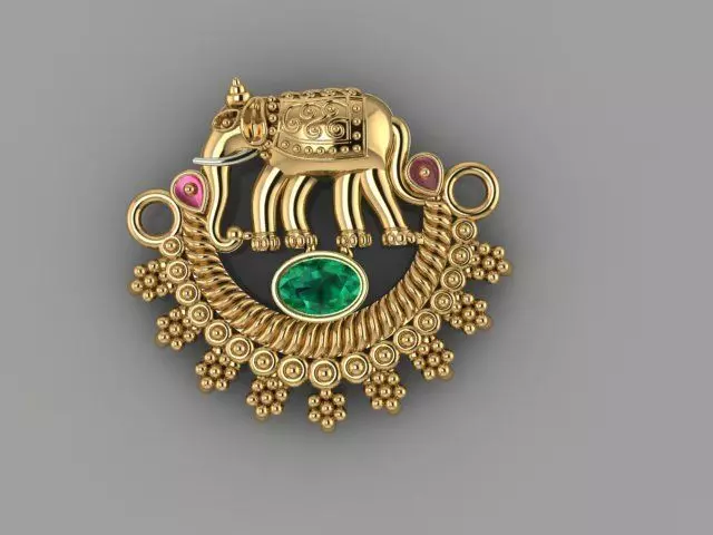 FASION PENDANT  3D model_3