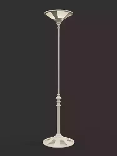 Wrought Metal Floor Lamp