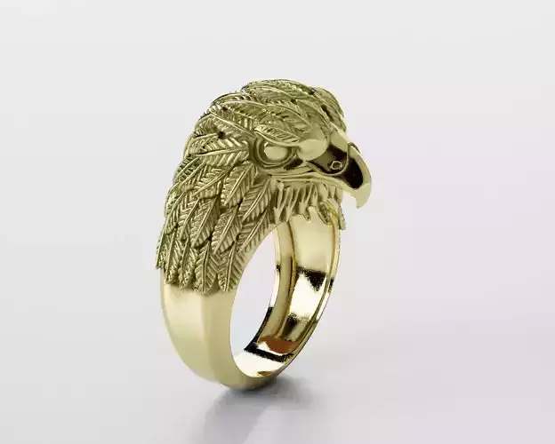 Eagle Ring - Anillo Aguila 3D print model