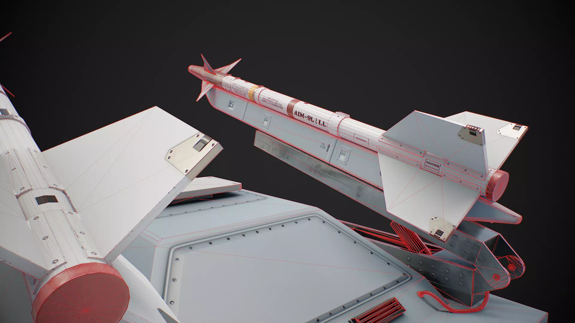 Multi purpose Unmanned Surface Vessel Magura Low-poly 3D model_18