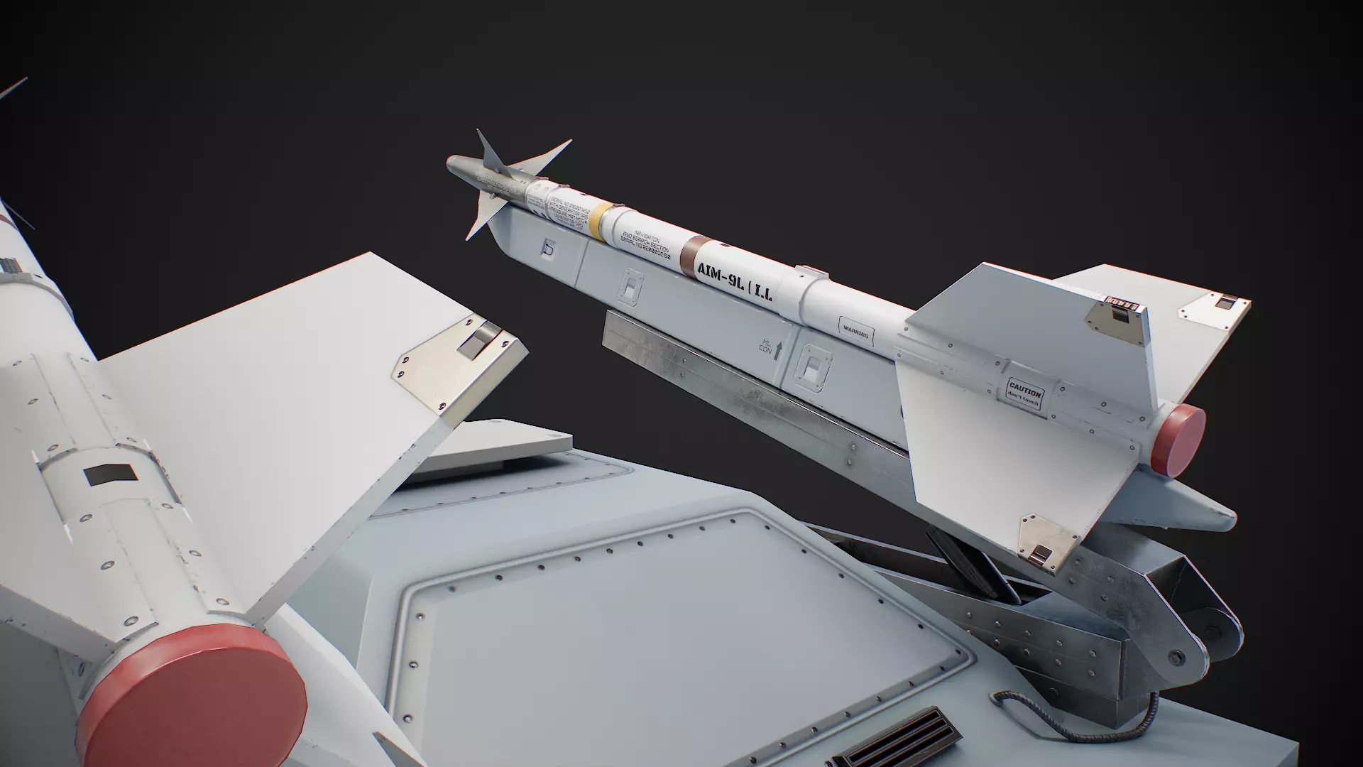 Multi purpose Unmanned Surface Vessel Magura Low-poly 3D model_17