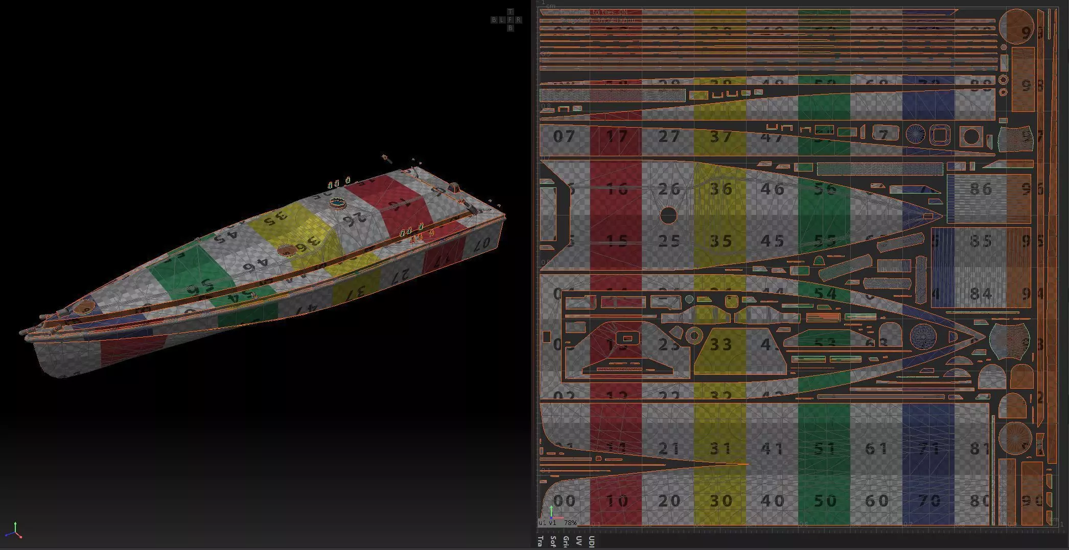 Multi purpose Unmanned Surface Vessel Magura Low-poly 3D model_27
