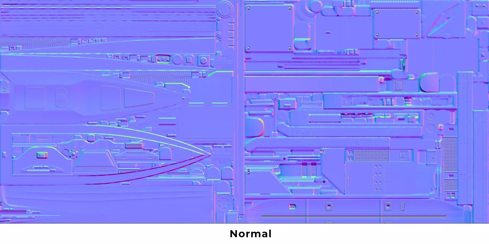 Multi purpose Unmanned Surface Vessel Magura Low-poly 3D model_32