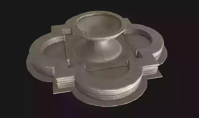 Ancient Stone Altar  Sacred Relic of Forgotten Rites