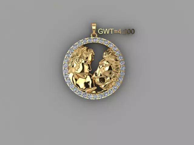 FASION PENDANT 3D model