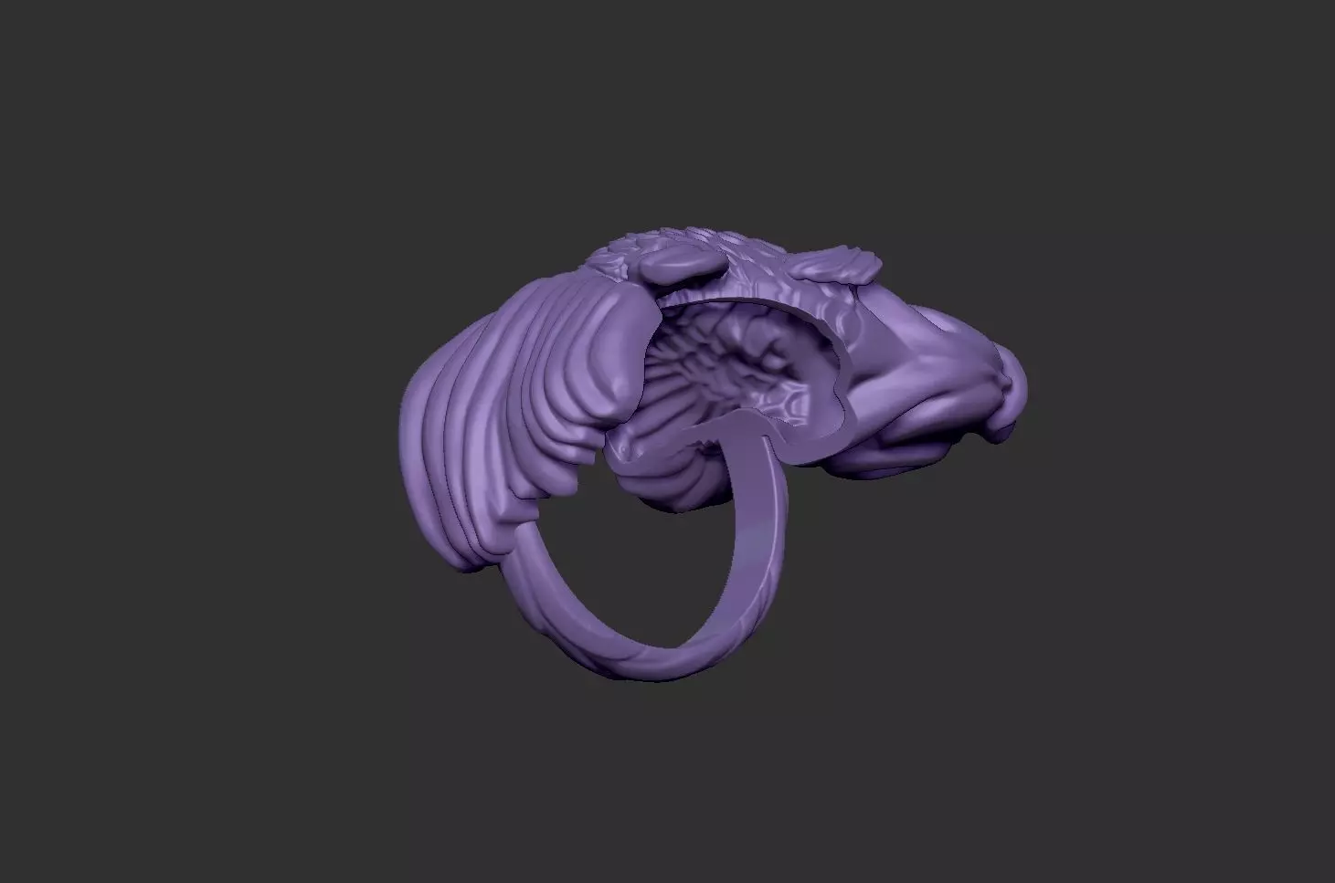 GoldFish 3D print model_2