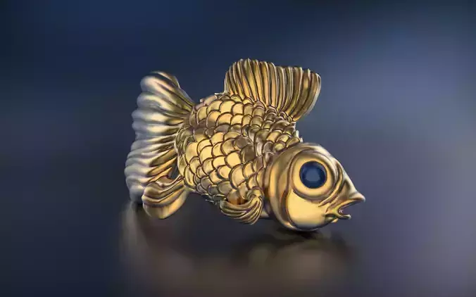 GoldFish 3D print model