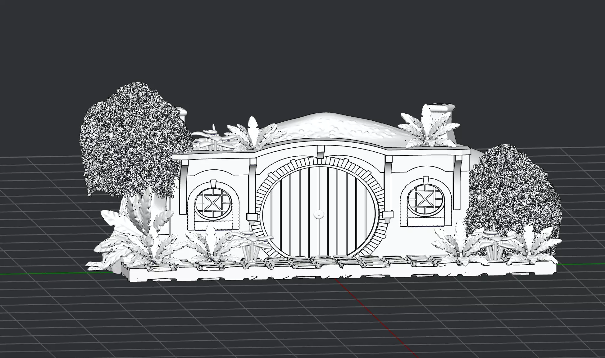 Bobbit House 3D print model_1