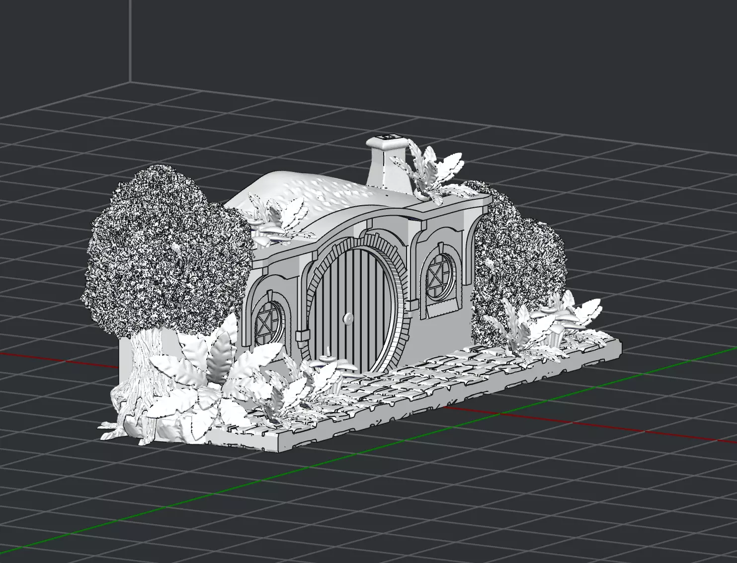Bobbit House 3D print model_2