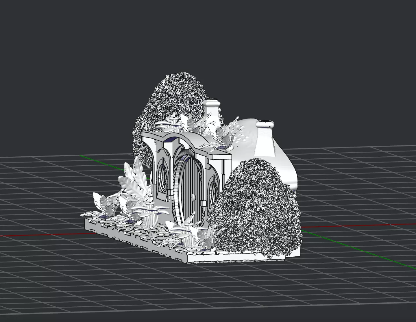 Bobbit House 3D print model_3