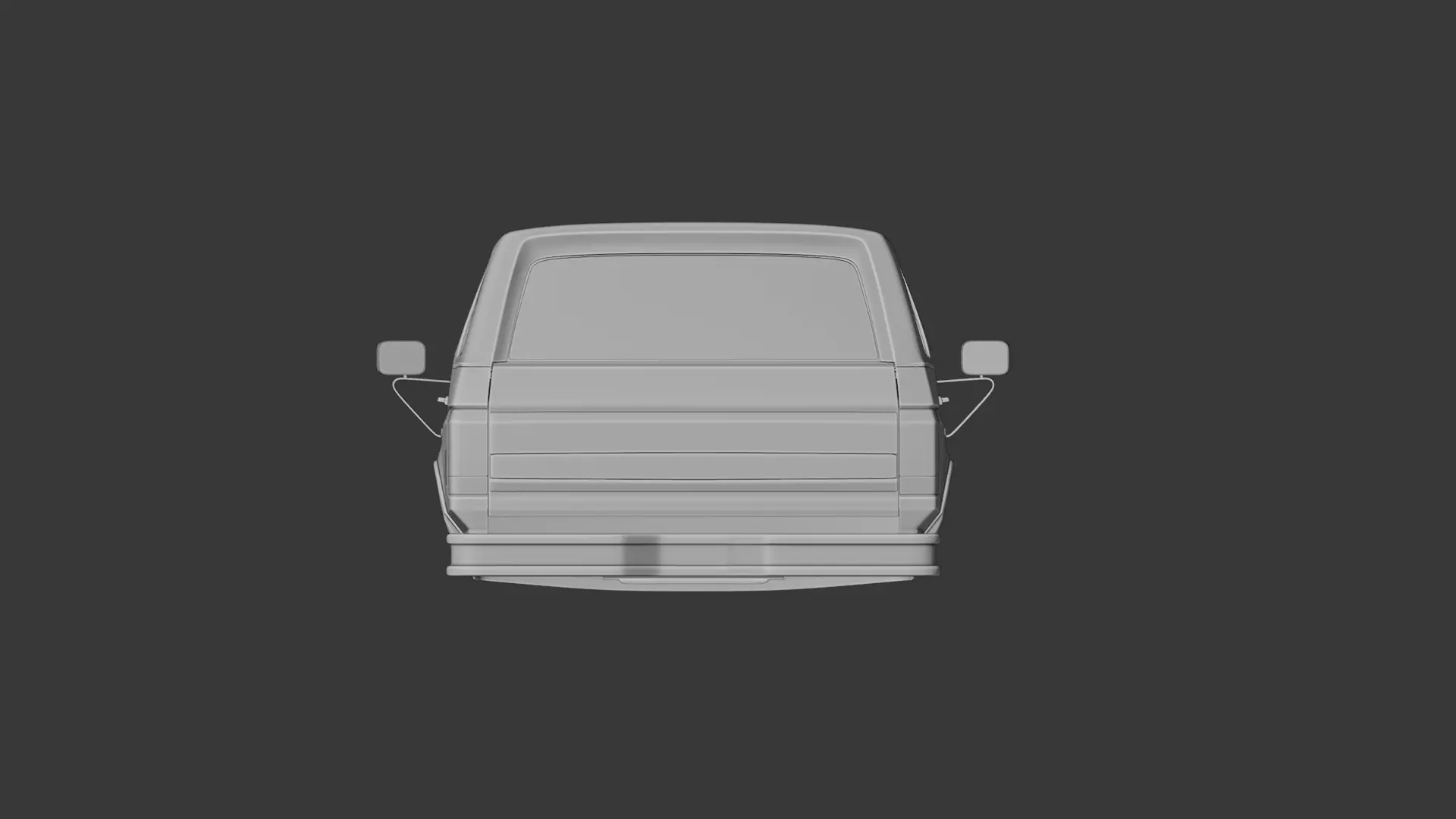 Off-Road SUV Body Inspired by 1970s Bronco 3D print model_5