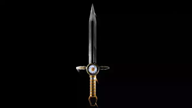 Legendary magic sword-3d model