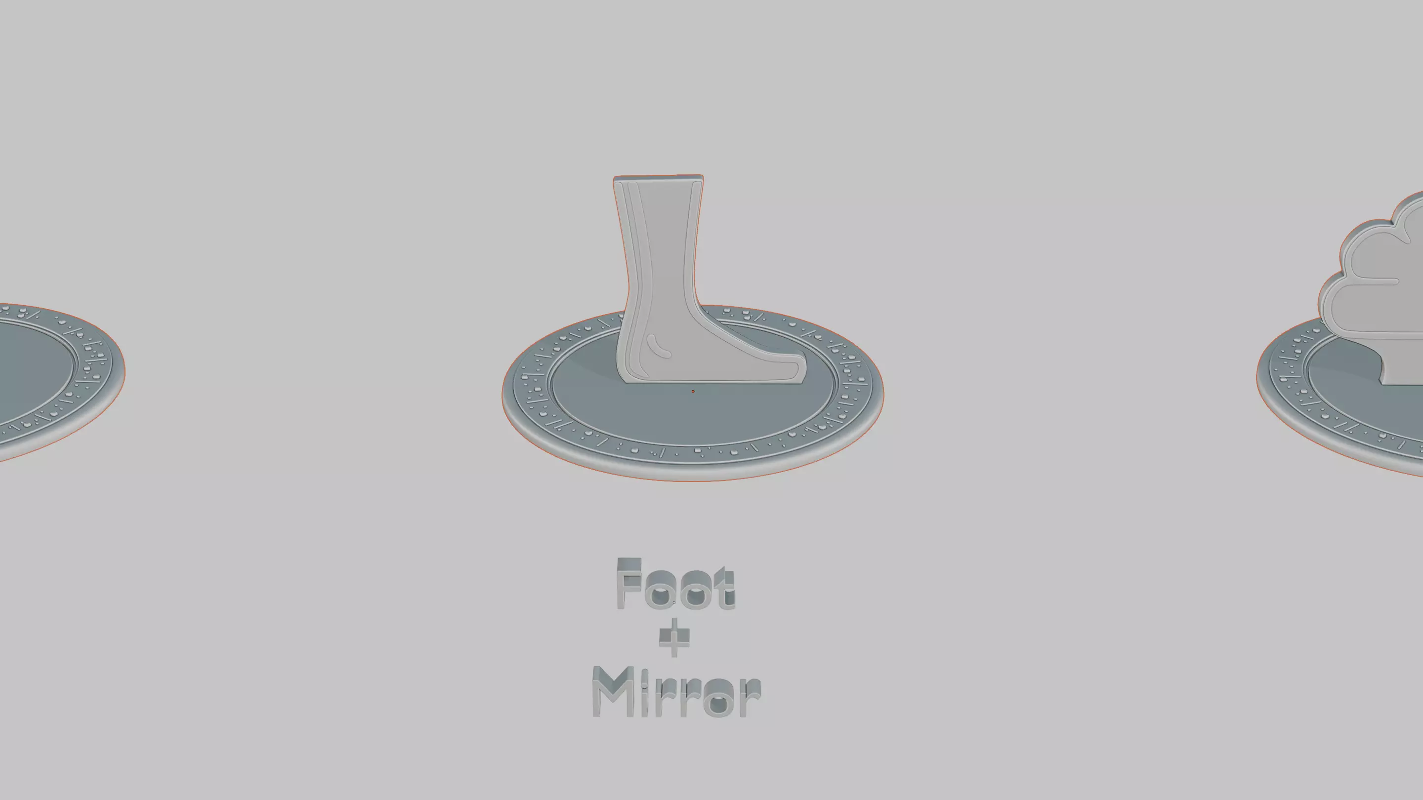 Emoji Statues Body and Biology Full Collection 3D print model_8