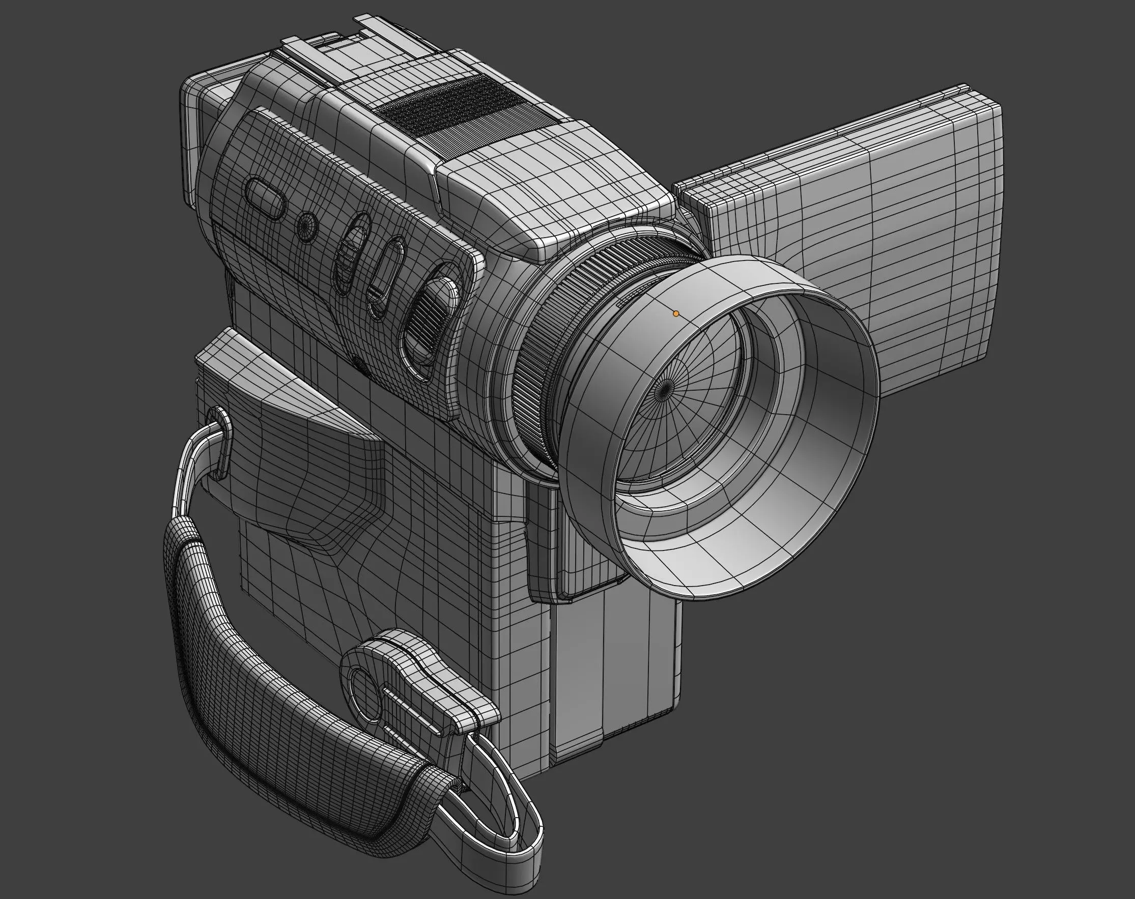 Sony Handycam DCR-PC115E camcorder 3D model_5