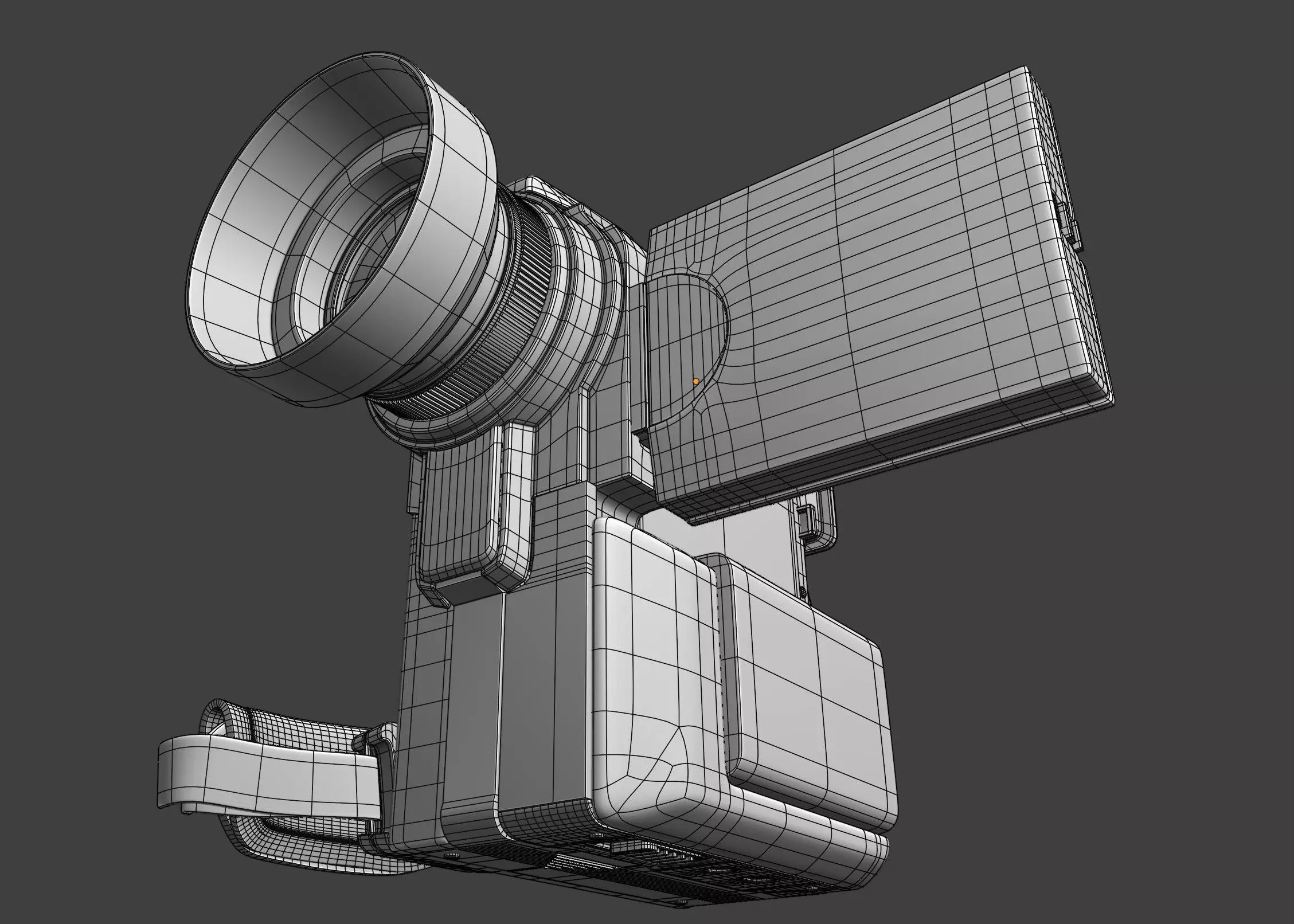 Sony Handycam DCR-PC115E camcorder 3D model_6
