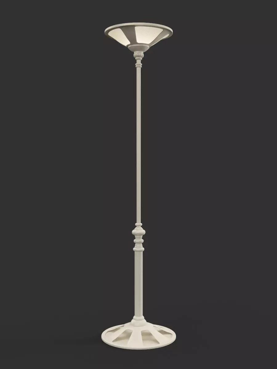 Collection of Wrought Decorative Elements and Garden Furniture 3D model_10