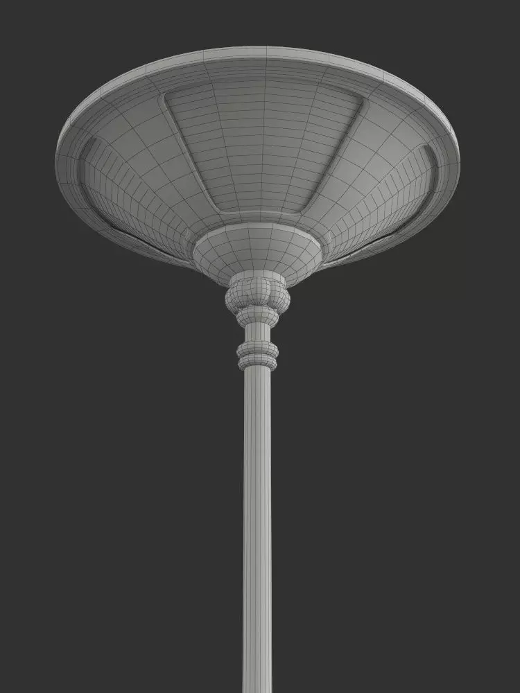 Collection of Wrought Decorative Elements and Garden Furniture 3D model_12