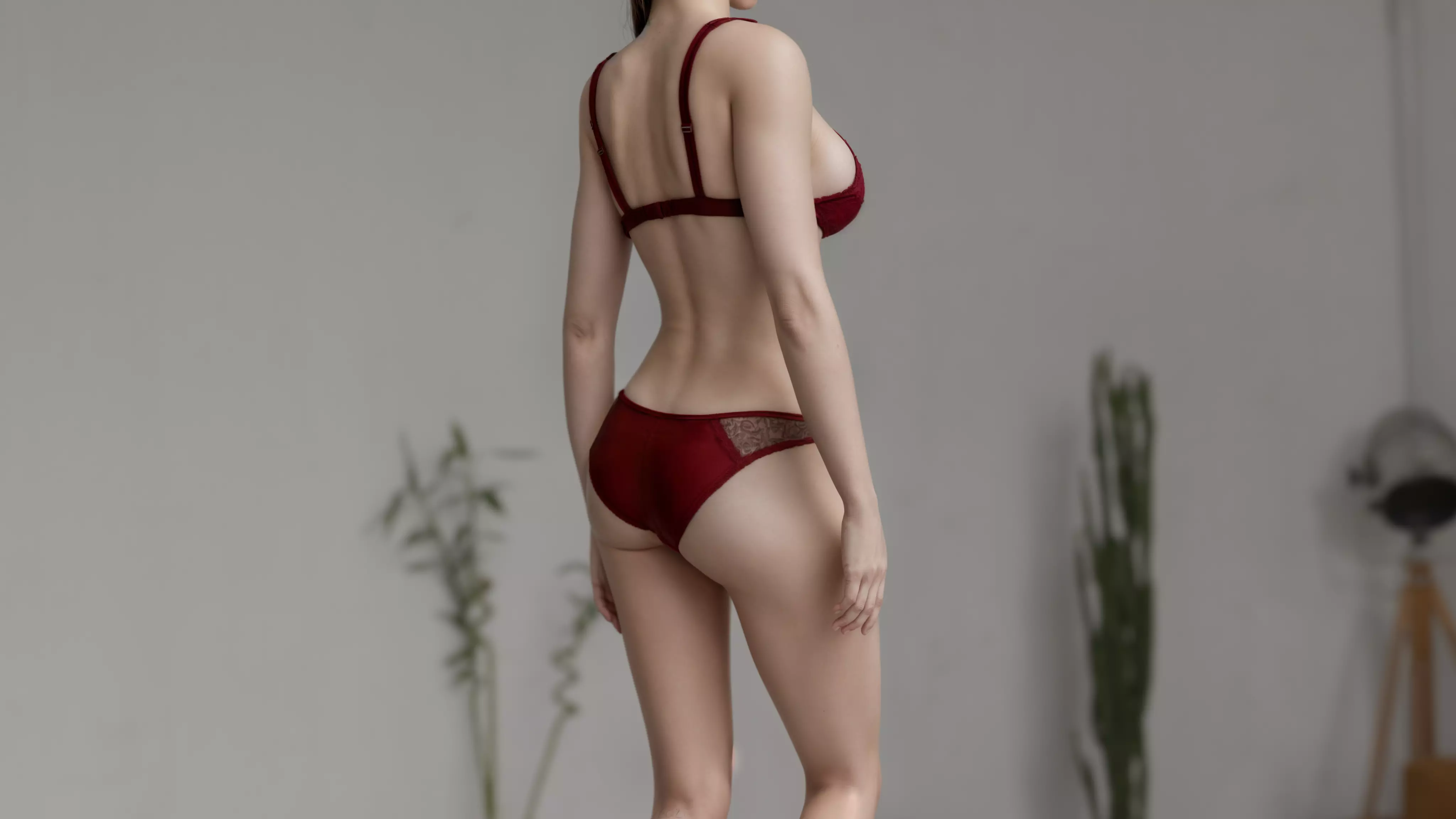 Medison - Stylized Female Character Low-poly 3D model_2