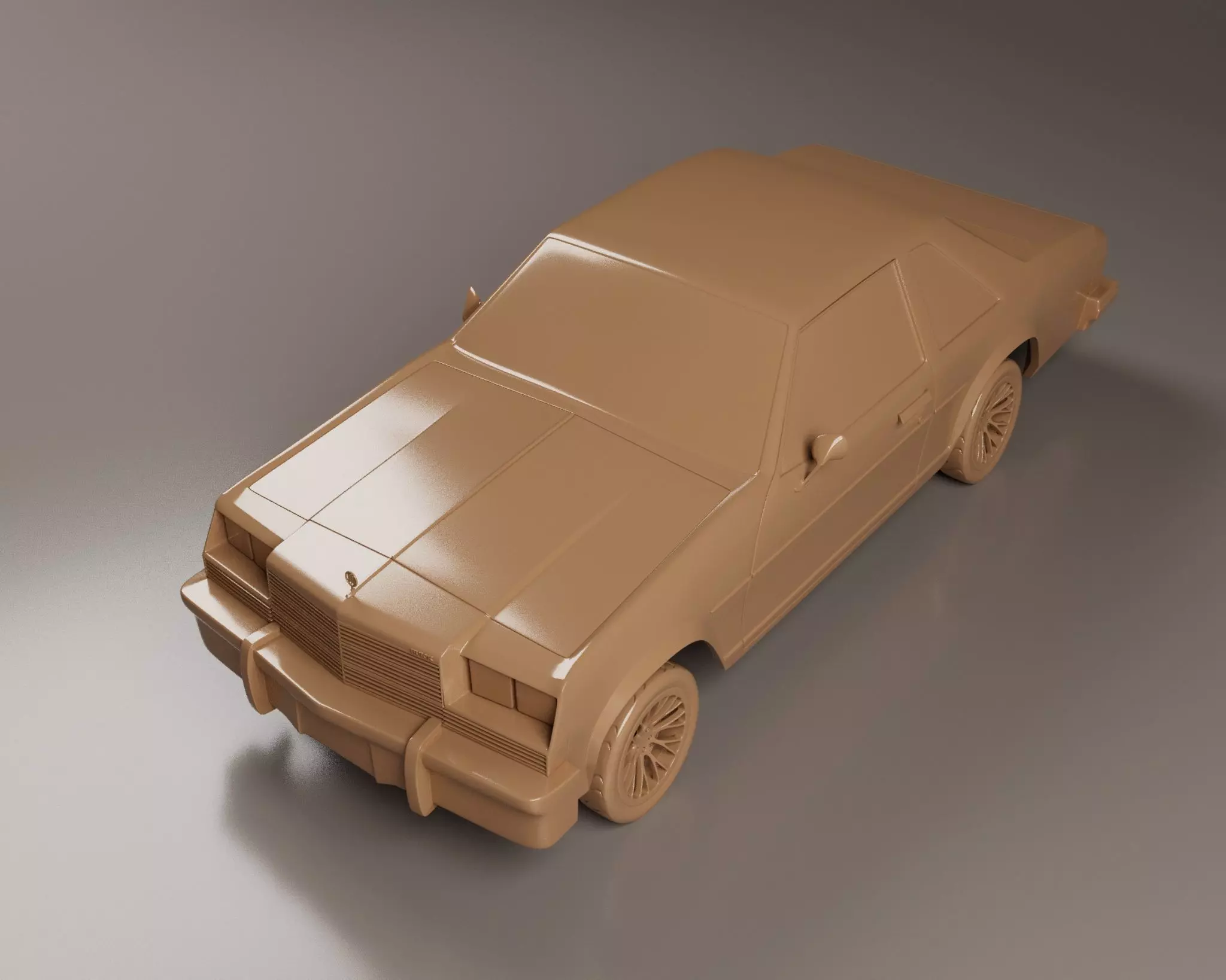 Buick Lesabre 1978 3D print model_8